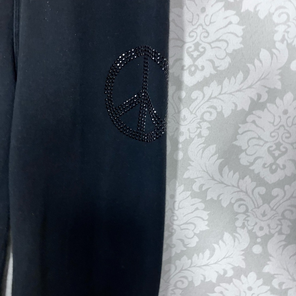 Pink Rose “Peace” leggings M - Picture 9 of 10